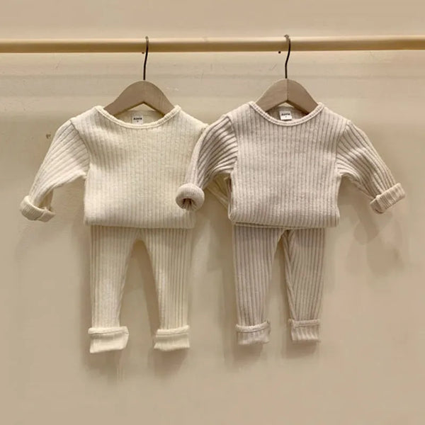 Baby Clothing Set - Warm Sweater + Pants Pajamas