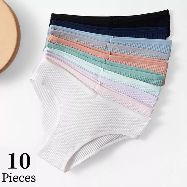 Sexy Striped Briefs - Comfortable Cotton Underwear