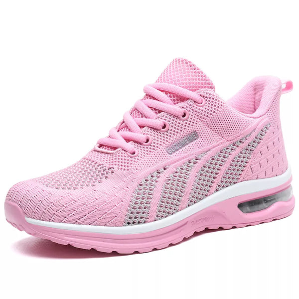 Breathable Sneakers - Light Mesh Air Cushion Women's Sports Shoes